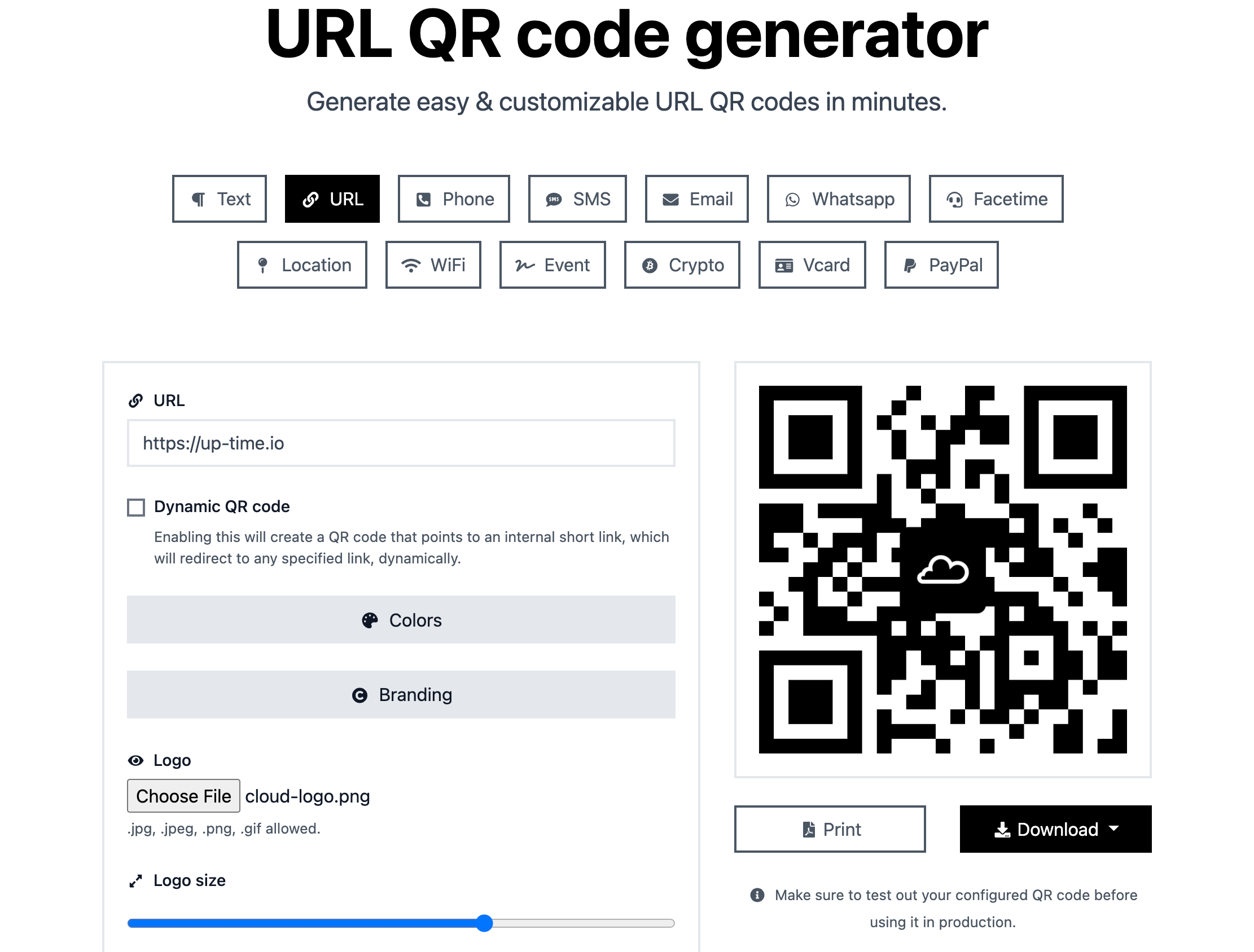 QR-Code.ai Homepage